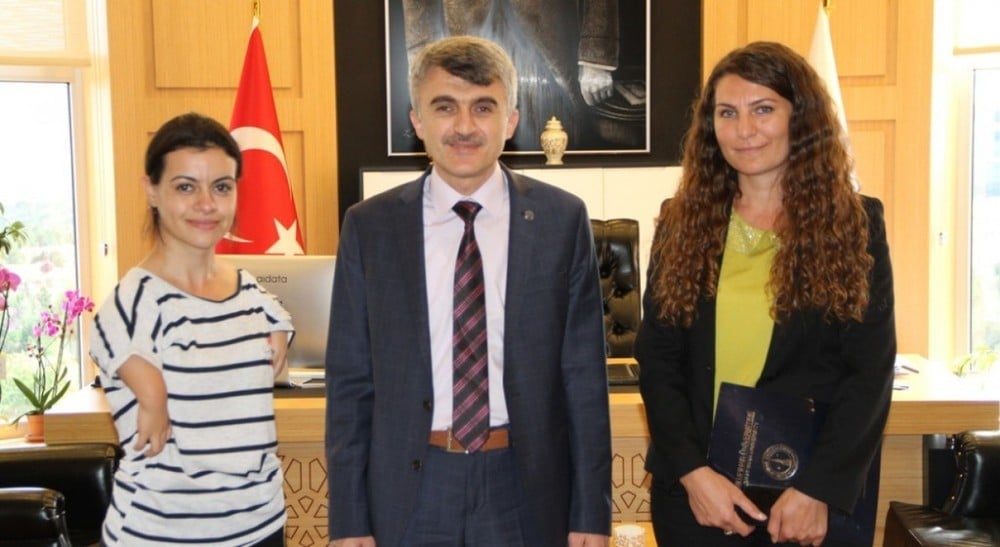 Rektör Uysal, kişi ve kurum temsilcilerini kabul etti 