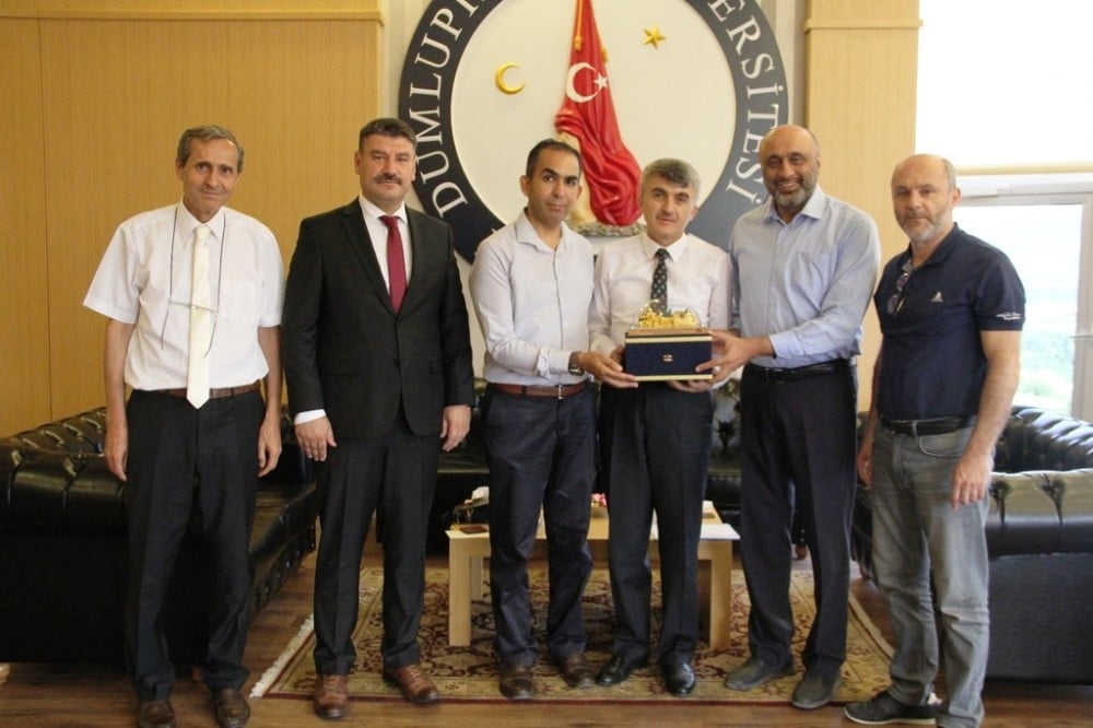 Rektör Uysal’a ziyaretler sürüyor 