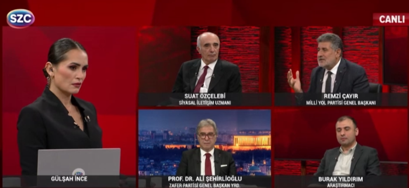 Remzi Çayır ülkücüler için faşist diyen Sözcü’nün televizyonunda "ülkücü hakimlerle görüşüyorum, memnun değiller"