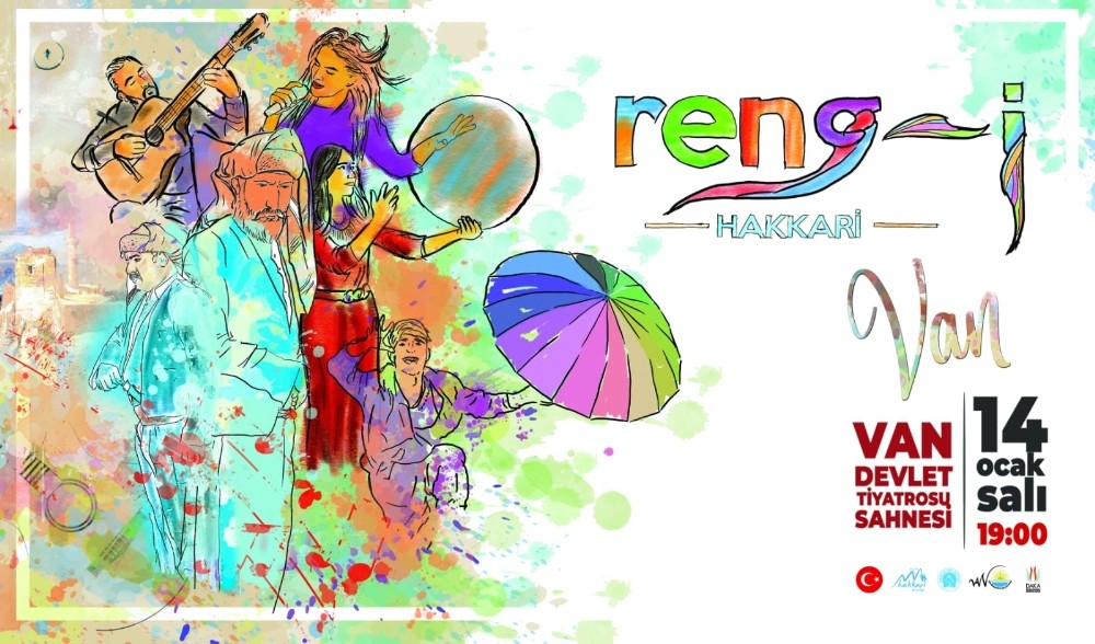 Reng-i Hakkari Sanat Topluluğu Van’da sahne alacak 
