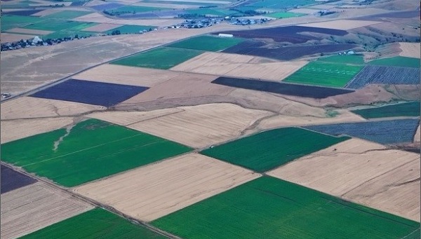 Renk cümbüşü havadan görüntülendi