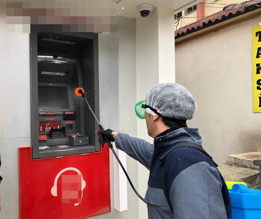 Reşadiye’de korona virüs önlemi 
