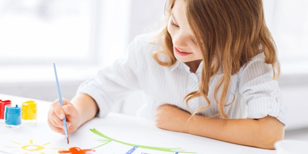 Resim yapmak çocuklar için çok faydalı bir aktivite