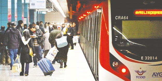 Marmaray sefer saatlerinde yeni dönem