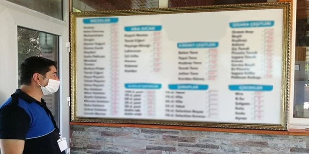 Resmen değişti! Lokanta ve kafelerde fiyat listesi artık...