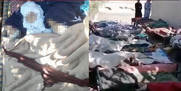 Resmen vahşet: Pakistan'dan Afganistan'da sivil katliamı!