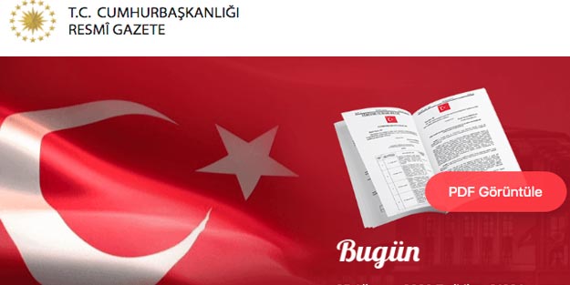 Resmi Gazete Resmi Gazete ilanları Resmi Gazete atamaları