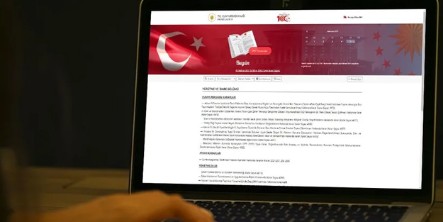 Resmi Gazete'de bugün: 1 Kasım 2022 kararları! (11.01.2022)