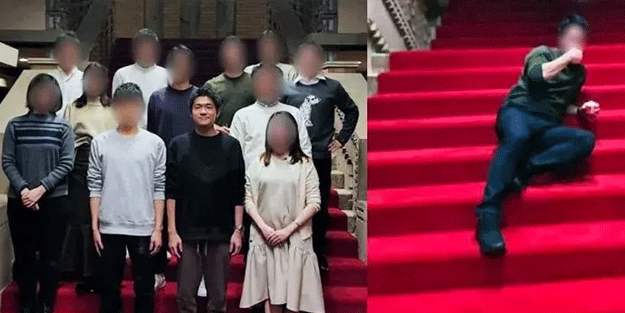 Resmi konutta verdiği eğlence işinden etti