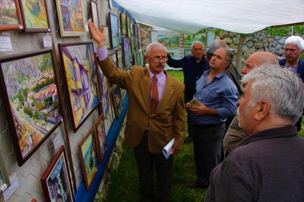 Ressam Memioğlu’dan ‘Amasya’ sergisi 