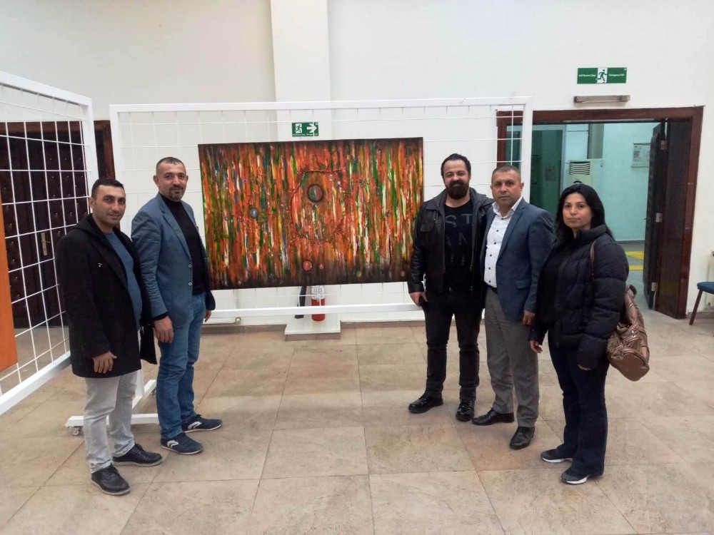 Ressam Safter Çevirgen 4. kişisel sergisini açtı 