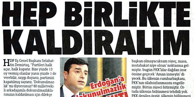 Resti görünce kıvırdı