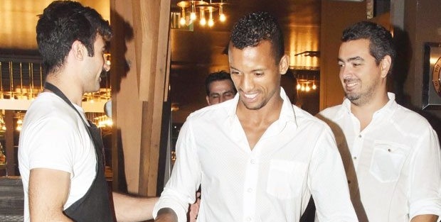 Restoran Luis Nani'ye özel hizmet verdi