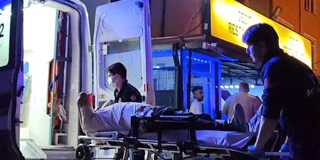 Restoranda silahlı kavga