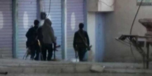 Resualyn'da teröristlerin kaçış anı böyle görüntülendi