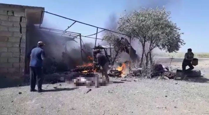 Resulayn’da bomba yüklü motosiklet patladı: 1 ölü, 2 yaralı 