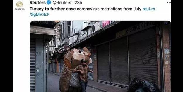 Reuters'ın Türkiye fotoğrafına büyük tepki!
