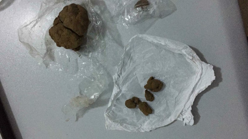 Reyhanlı’da 40 gram takoz esrar ele geçirildi 