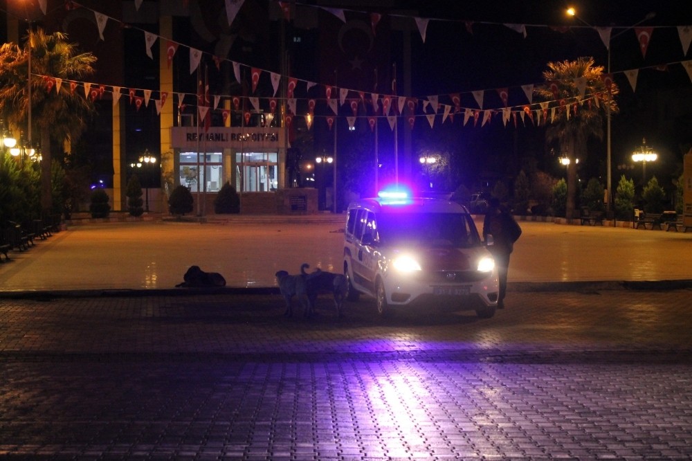 Reyhanlı’da sokağa çıkma kısıtlaması başladı 