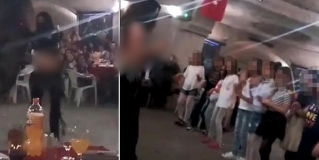 Rezalet! İlkokul gezisinde ’dansözlü’ eğlence