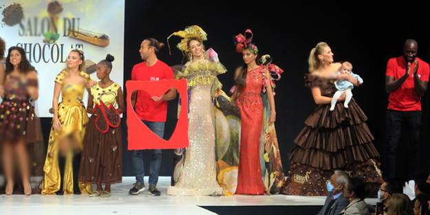 Rezalet! Kadın bedenini şimdi de çikolataya buladılar