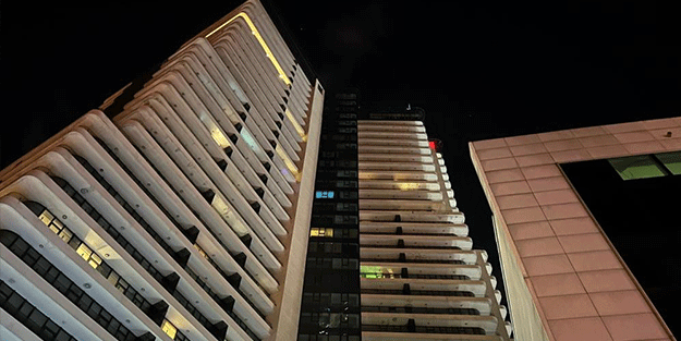 Rezidansta şüpheli ölüm! 23'üncü kattan düşen İranlı hayatını kaybetti