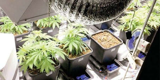 Rezidansta uyuşturucu imalathanesi