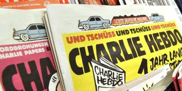 Rezil Charlie Hebdo dergisi hakkında soruşturma başlatıldı