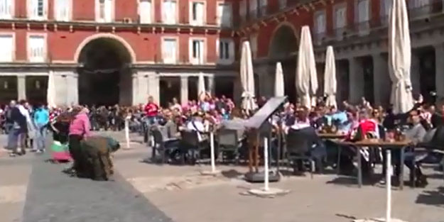 En güzel cevap Atletico Madrid'den!