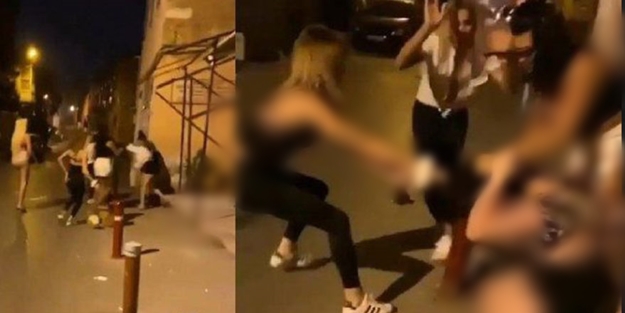 Kepazelik paçadan akıyor... LGBT'lilerden yol ortasında büyük rezalet!