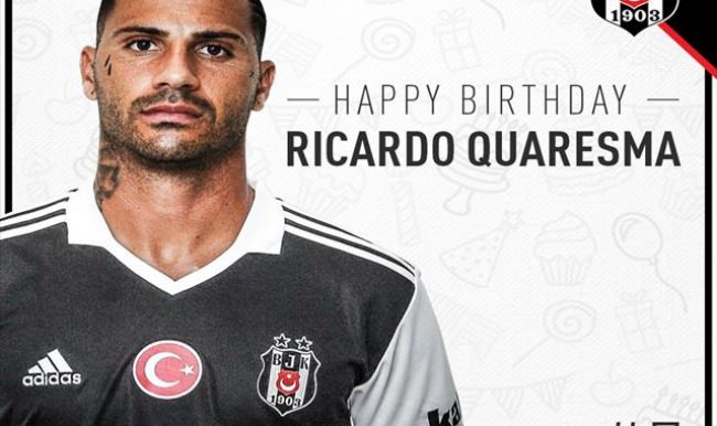 Ricardo Quaresma 33 yaşında