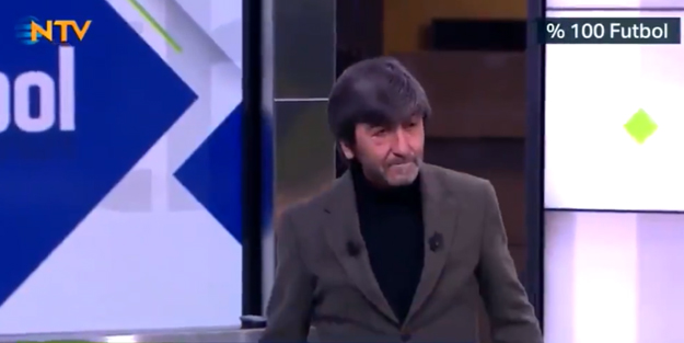 Rıdvan Dilmen'den canlı yayında ilginç anlar