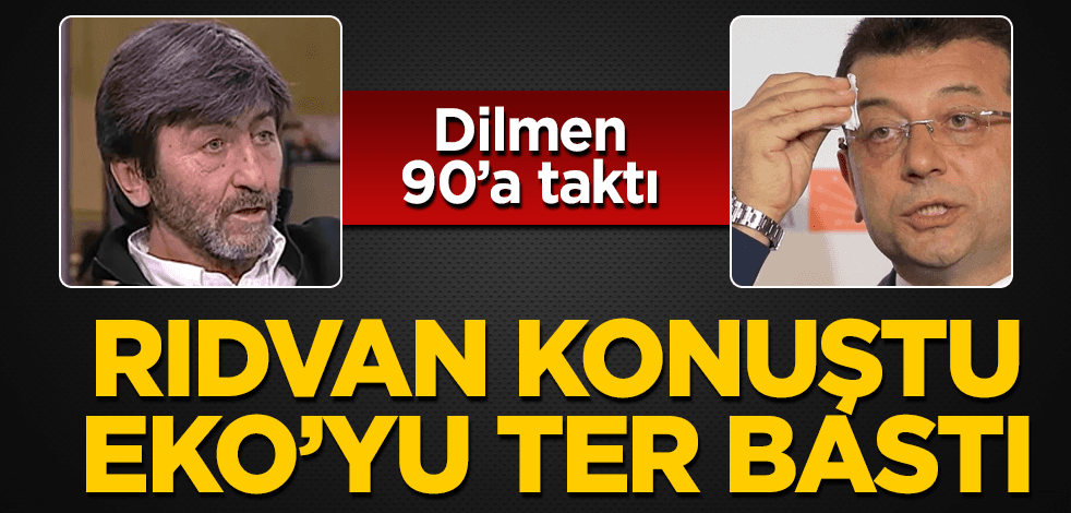 Rıdvan Dilmen'den Ekrem İmamoğlu'na jeneriklik gol