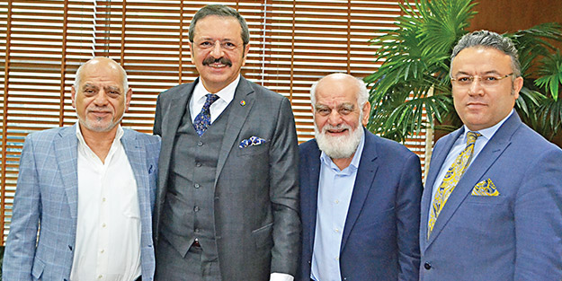 Rifat Hisarcıklıoğlu’ndan Akit’e ziyaret