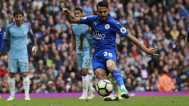 Riyad Mahrez'in penaltısı sayılmadı