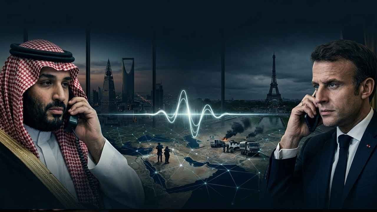Riyad-Paris hattında kritik telefon trafiği! Bin Selman ve Macron bölgedeki gelişmeleri görüştü