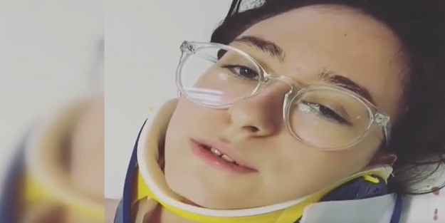 17 saat sonra kurtarılan İnci Okan'dan ilk görüntüler geldi