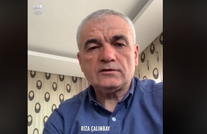 Rıza Çalımbay ve futbolculardan “evde kal” çağrısı 