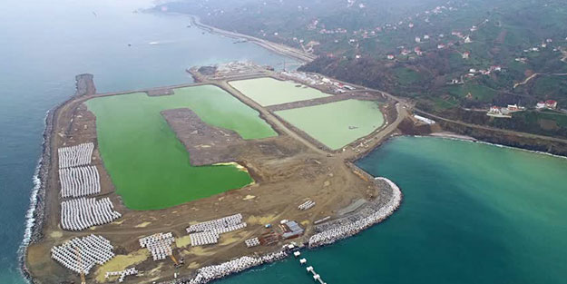 Rize-Artvin Havalimanı'nın yüzde 22'si bitti