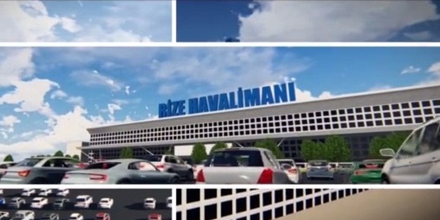 Rize havalimanı böyle olacak - VIDEO