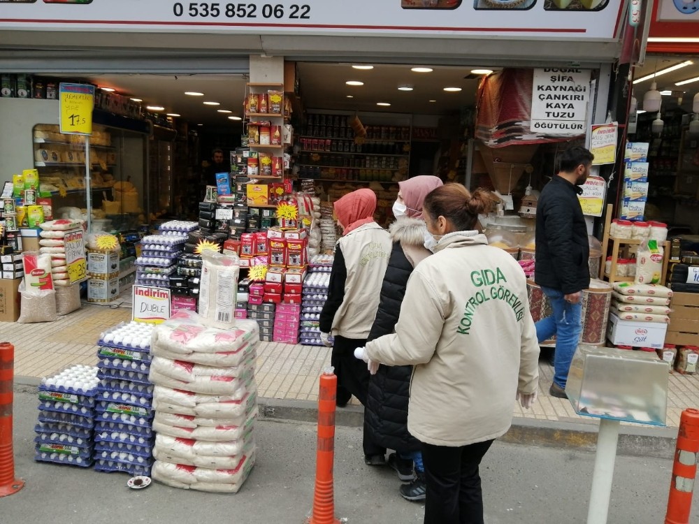 Rize’de açıkta satılan gıda maddeleri denetlendi 