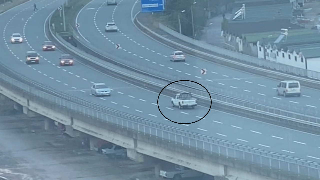 Rize'de akıl almaz olay! Kilometrelerce ters gitti!