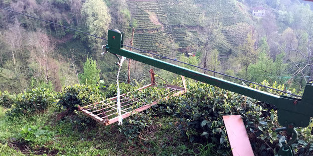 Rize'de teleferik kazası: 1 ölü, 1 yaralı