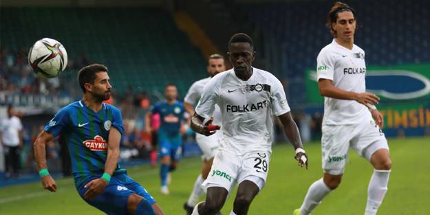 Rize'de kazanan Altay