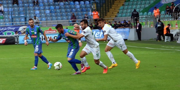 Rize'de kiralık 3 futbolcuyla yollar ayrıldı