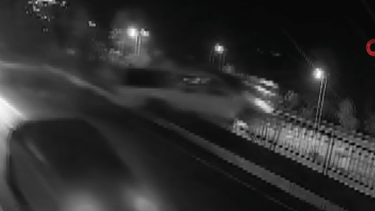 Rize'de korkunç kazanın görüntüsü ortaya çıktı: Ölüme böyle gitti!