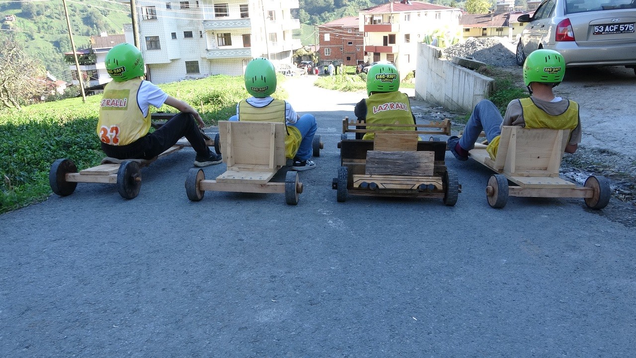 Rize'de Laz Ralli heyecanı yaşandı