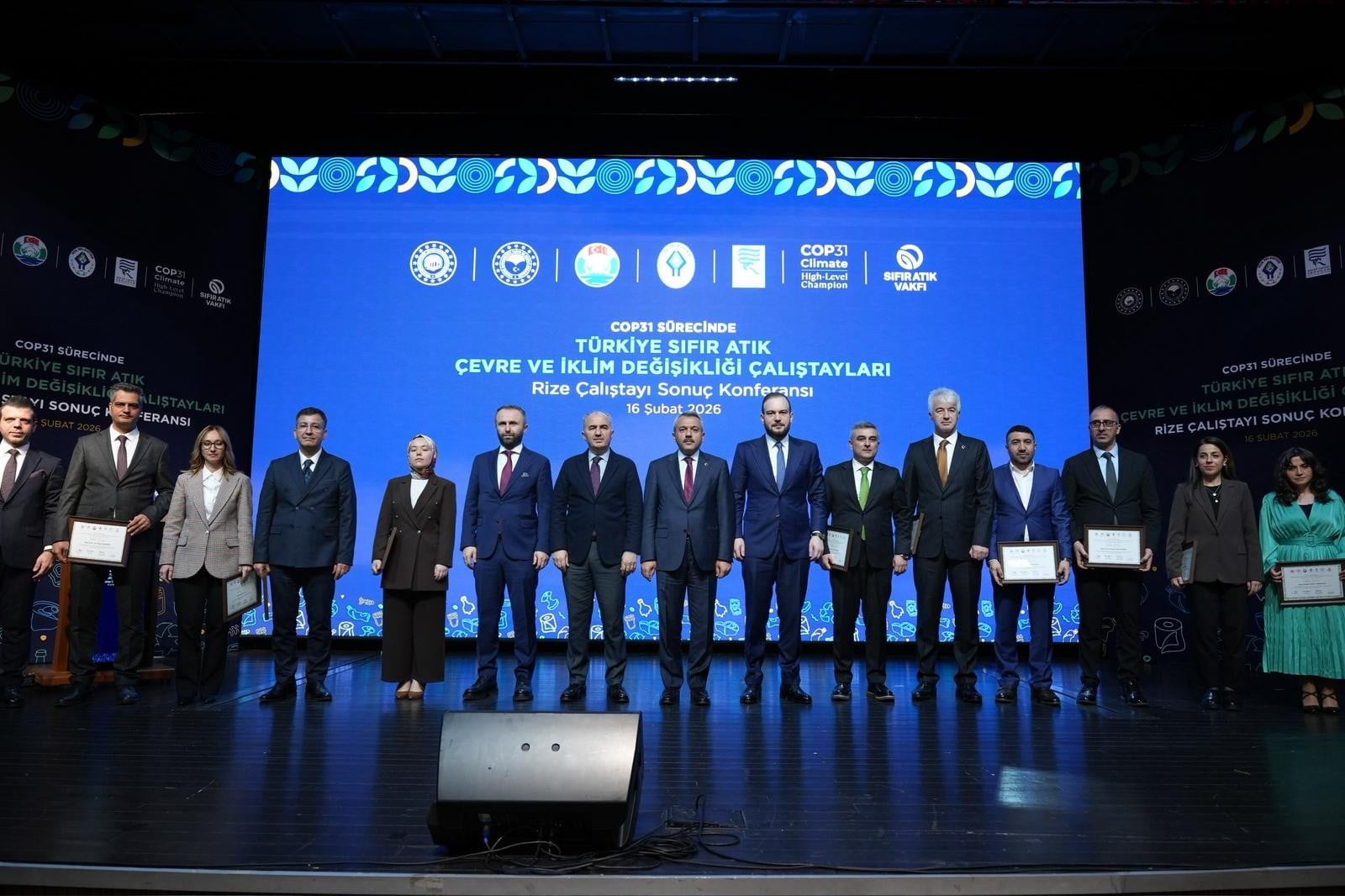 Rize’de Mavi ve Yeşilin Geleceği İçin Sıfır Atık Hedefleri Belirlendi