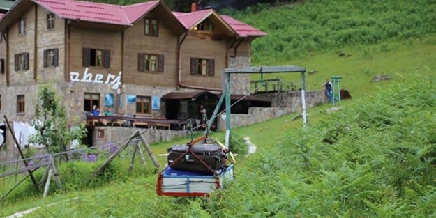 Rize'de sıra dışı otel!