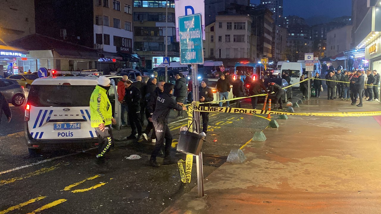 Rize’de tartışma kanlı bitti!